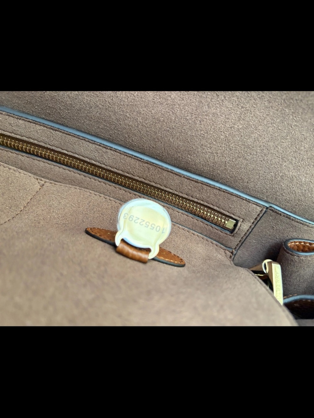 Mulberry Tan Leather Bayswater Satchel with Gold Hardware - Picture 12 of 16